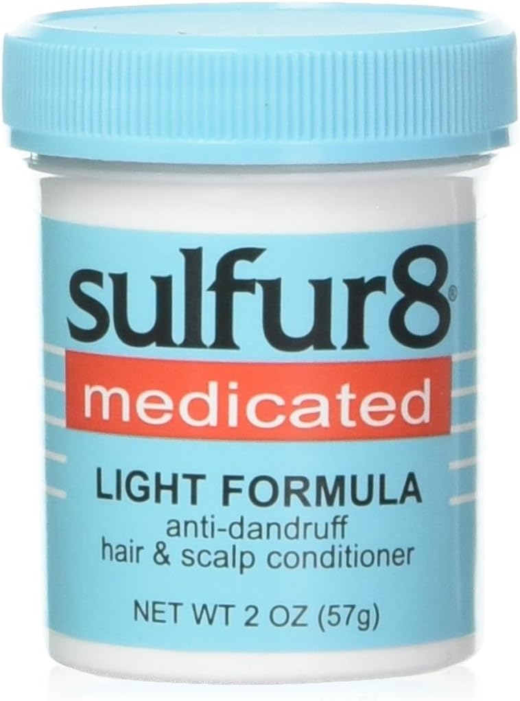 Sulfur 8 Medicated Light Formula Anti-Dandruff Hair & Scalp Conditioner - 2 Ounce - Image 1